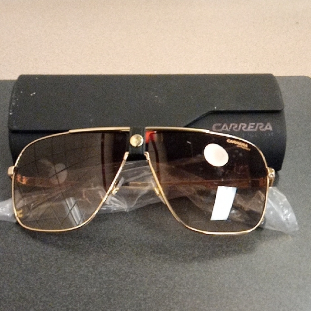 Carrera Gold Aviator Sunglasses